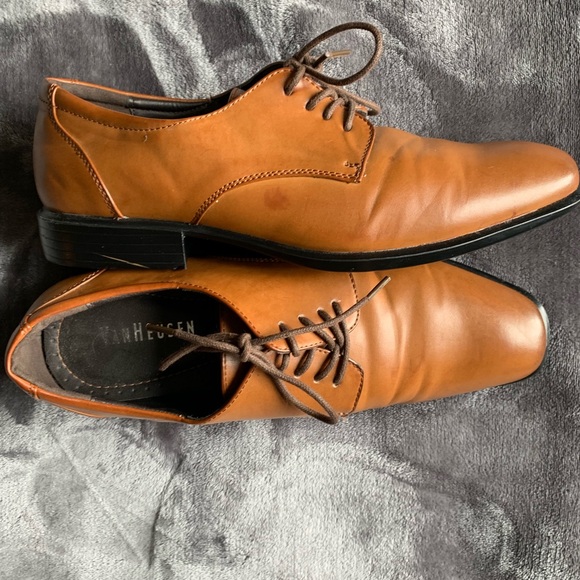 Van Heusen Men’s Leather Oxfords Shoes Size 8 - Picture 8 of 8